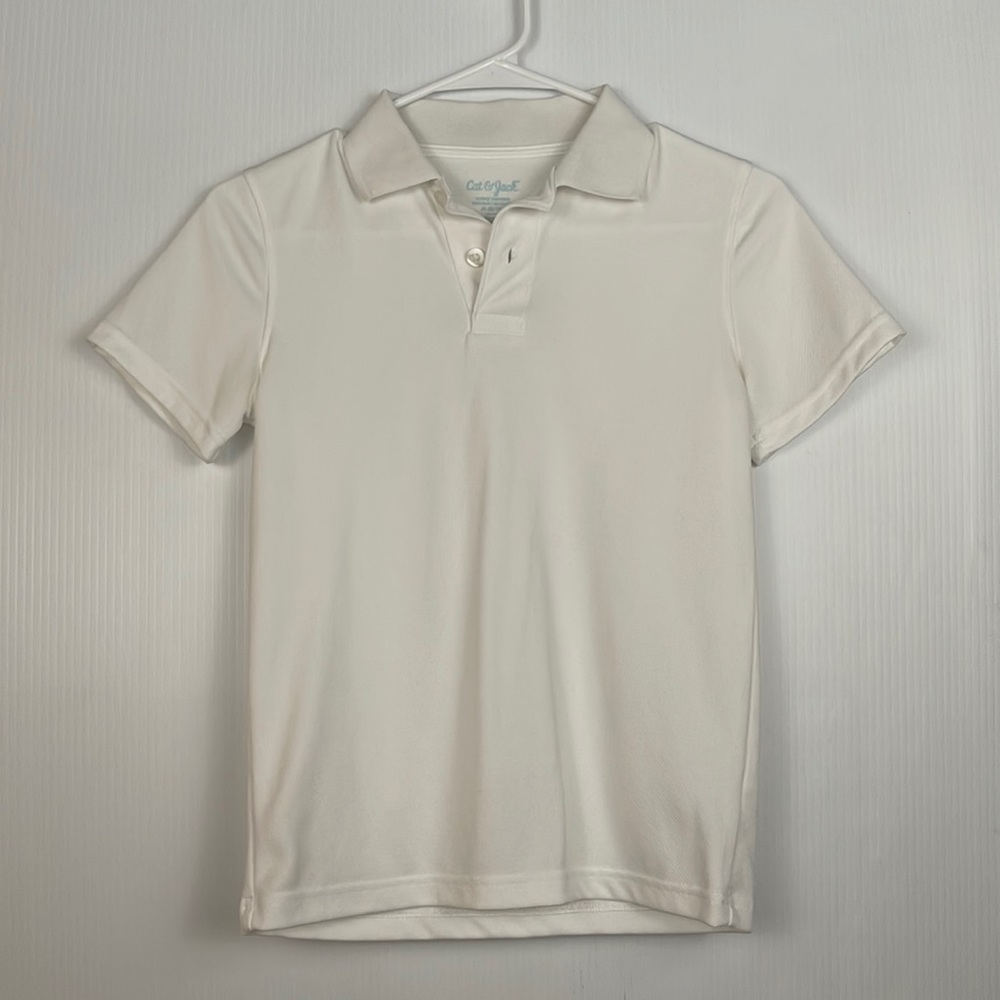 Cat & Jack White Polo